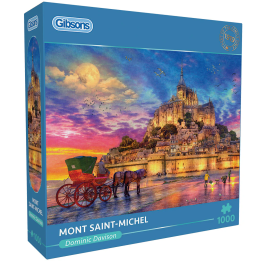 Gibsons Jigsaw Mont Saint-Michel 1000 Piece Puzzle