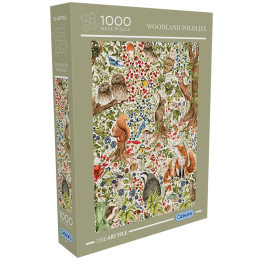 Gibsons Jigsaw The Art File Woodland Wildlife 1000 Piece Puzzle