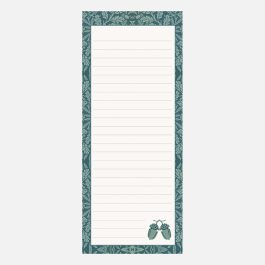 The Gifted stationery Co Shopping List William Morris Jasmine B