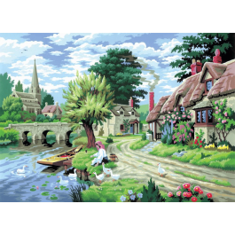 Royal & Langnickel Painting by Numbers Adult Duck Feeding