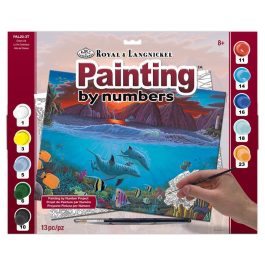 Royal & Langnickel Painting by Numbers Adult Ocean Life