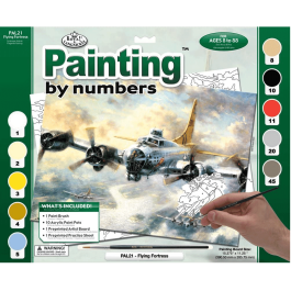 Royal & Langnickel Painting by Numbers Adult Flying Fortress