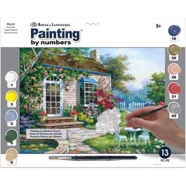 Royal & Langnickel Painting by Numbers Adult Spring Patio