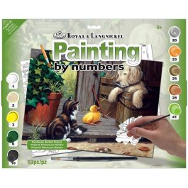 Royal & Langnickel Painting by Numbers Junior Large Three Buddies