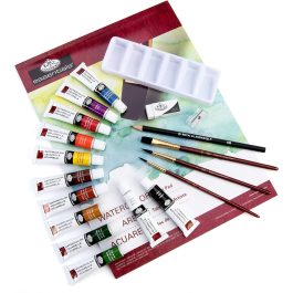 Royal & Langnickel Essentials Watercolour Painting Box set