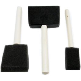 Royal & Langnickel Foam Brushes 3 Assorted Sizes