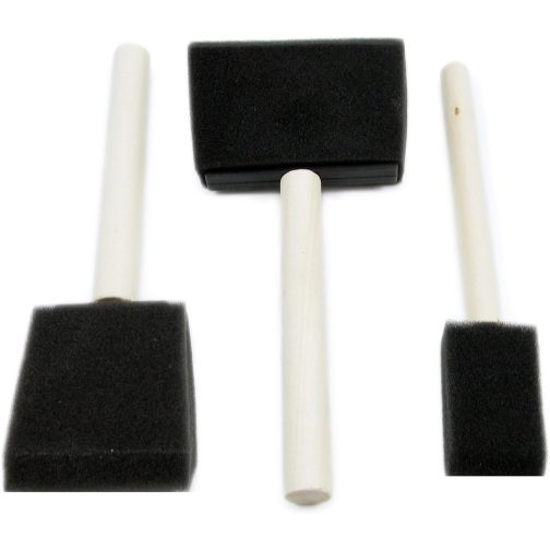 Royal & Langnickel Foam Brushes 3 Assorted Sizes - Image 2