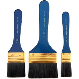 Royal & Langnickel Taklon Brush Set Flat Large Area 3 Pc