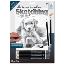 Royal & Langnickel Sketching Made Easy Set Puppy with Ted