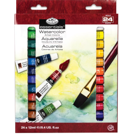 Royal & Langnickel Watercolour Tubes Set 24 X 12ml