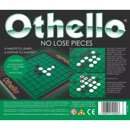 John Adams Othello “No Lose Pieces” Classic Strategy Board Game