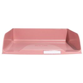 Exacompta Self Stacking Trays Combo Styli Neo Deco Rose Pink