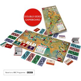 John Adams Race Across The World Board Game