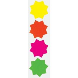 County 30 Fluorescent Stars 100mm – C343