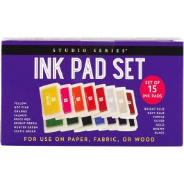 Peter Pauper Press Ink Pad Stamp Set