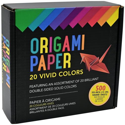 Peter Pauper Press Origami Paper 20 Vivid Colors