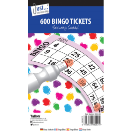 Tallon Jumbo Bingo Tickets 21 x 12 cm Book 600