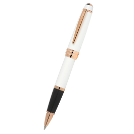 Cross Bailey Pearlescent White Lacquer Rollerball Pen