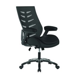 The Celeste Medium Back Mesh Chair Black