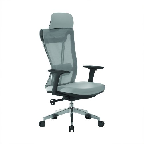 The Moritz Eco-Friendly Mesh Chair Grey