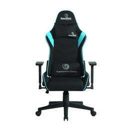 The Apollo Ergonomic Gaming Chair Black with Blue Trim