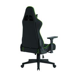 The Apollo Ergonomic Gaming Chair Black with Green Trim