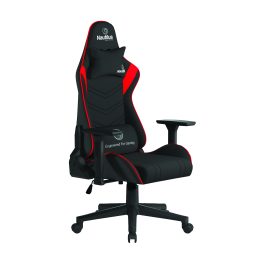 The Apollo Ergonomic Gaming Chair Black with Red Trim