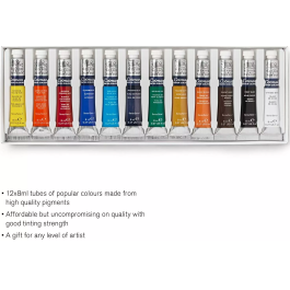 Winsor & Newton Cotman Watercolour Tubes Set 12 X 8ml