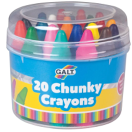 Galt Young Art 20 Chunky Crayons