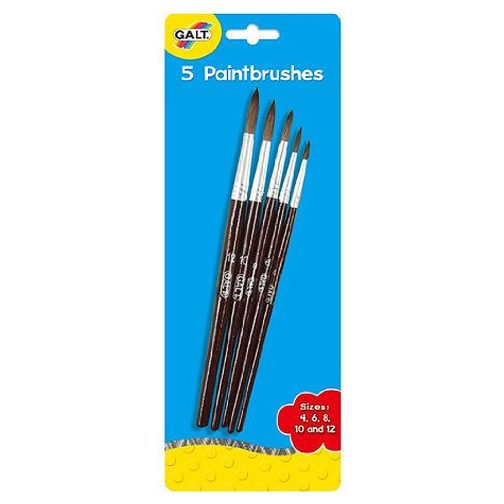 Galt Young Art Accessories 5 Paintbrushes