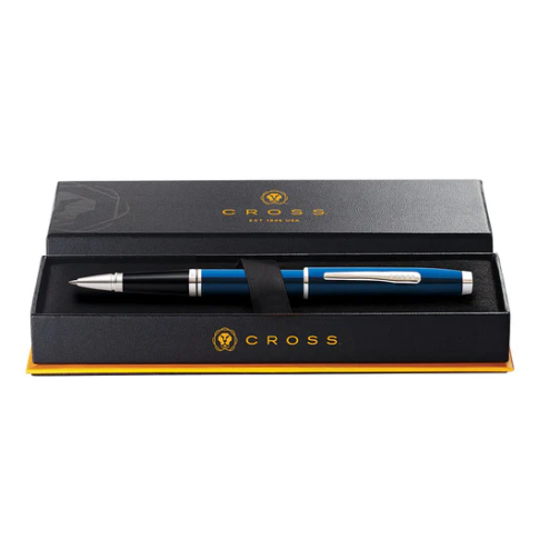 Cross Coventry Blue Lacquer Rollerball Pen - Image 3