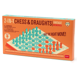 Legami 2-in-1 Chess & Draughts