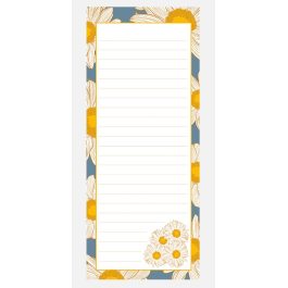 The Gifted stationery Co Shopping List Hazy Daisies B