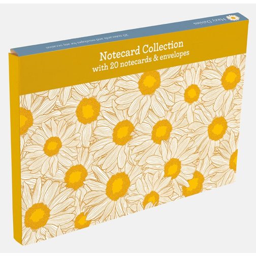 The Gifted stationery Co Notecard Collection Hazy Daisies