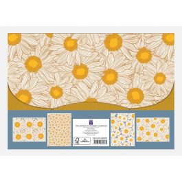 The Gifted stationery Co Notecard Collection Hazy Daisies