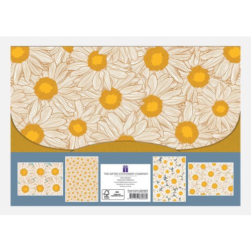 The Gifted stationery Co Notecard Collection Hazy Daisies - Image 2