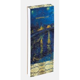 The Gifted stationery Co Shopping List Van Gogh Starry Night A