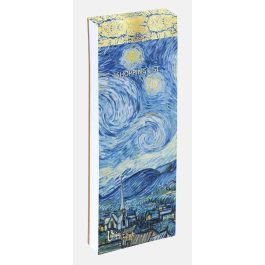 The Gifted stationery Co Shopping List Van Gogh Starry Night B