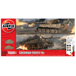 Artstat Airfix Classic Conflict Tiger 1 vs Sherman Firefly