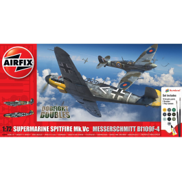 Artstat Airfix Supermarine Spitfire Mk.Vc vs Bf109F-4 Dogfight Double