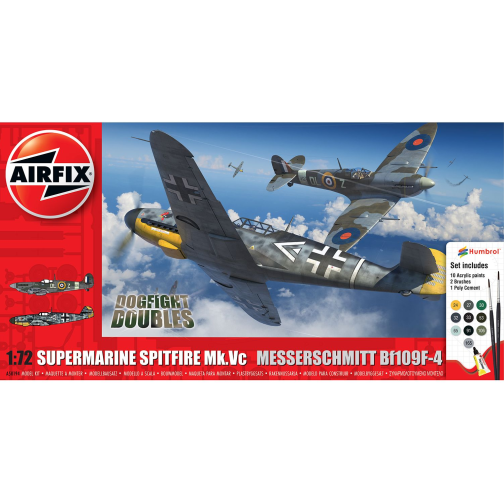 Artstat Airfix Supermarine Spitfire Mk.Vc vs Bf109F-4 Dogfight Double