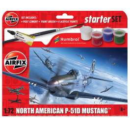 Artstat Airfix Starter Set – North American P-51D Mustang