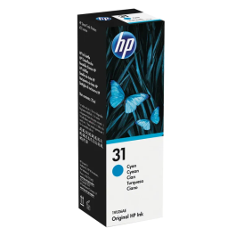 HP 31 Ink Bottle 70ml Cyan