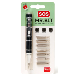 Legami SOS Mr. Bit Pocket Screwdriver Black