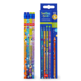 Legami Set of 4 Scented HB Graphite Pencils – Space