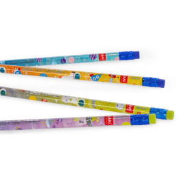 Legami Set of 4 Scented HB Graphite Pencils – Space