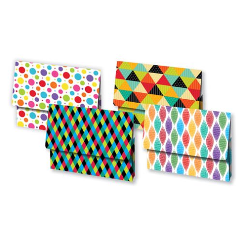 Club Document Wallet Foolscap Printed Card Assorted Pk 1