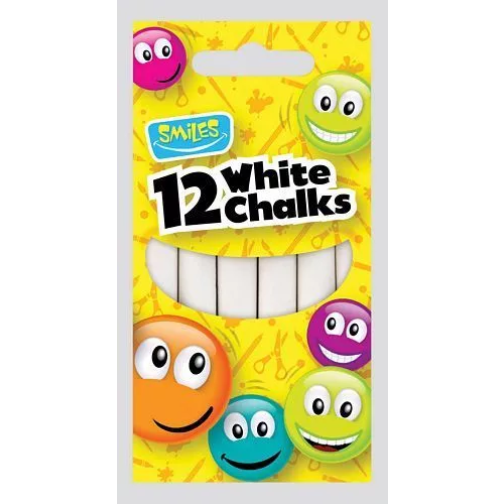 Club Smiles 12 White Chalks - CB635