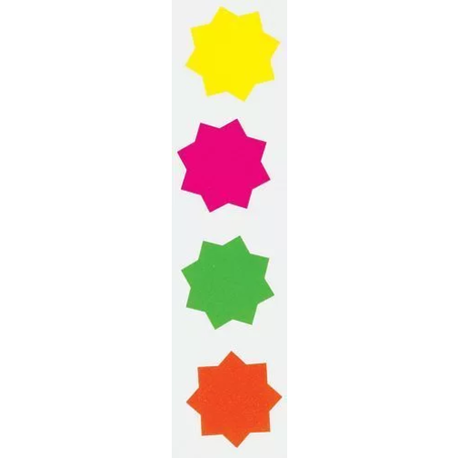 County 60 Fluorescent Stars 60mm - C341