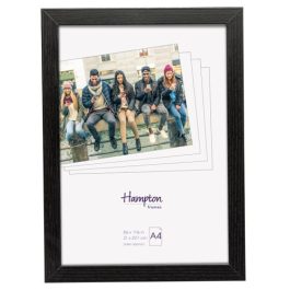 Hampton A4 Certificate Frame Wood Black